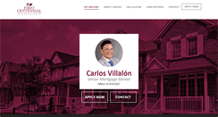 Desktop Screenshot of carlosvillalon.com